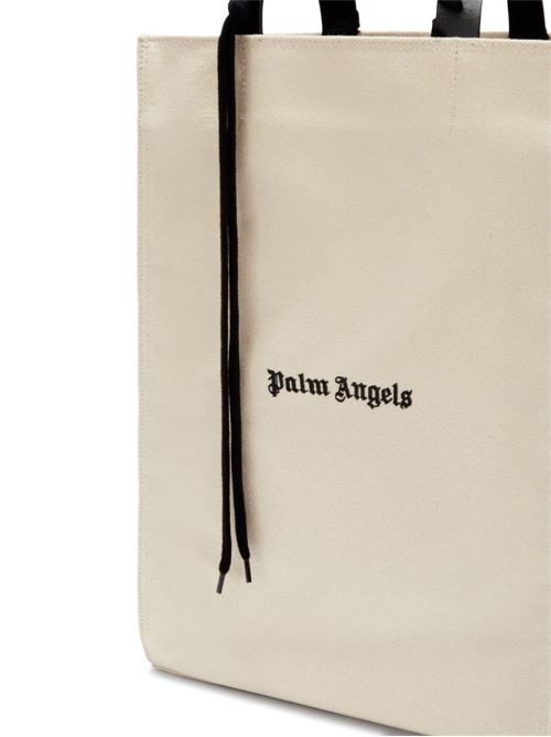 Shoulder bag with logo print on the front PALM ANGELS | PMNA074S24FAB0020410